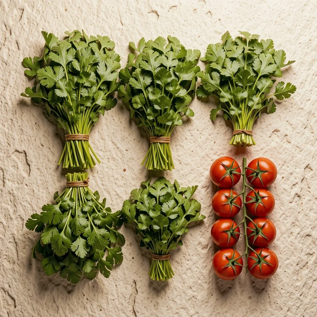 Textura de alimentos frescos mexicanos